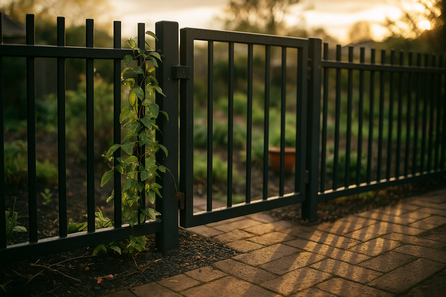 Bekijk tuinontwerpideeën die metalen hekstijlen bevatten. Ontdek meer.